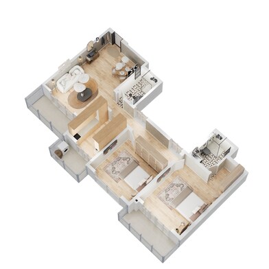 1056 Sq.Ft