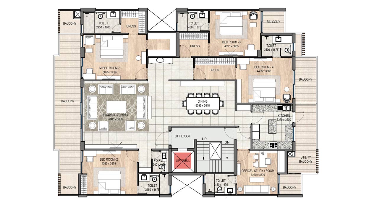3195 Sq.Ft