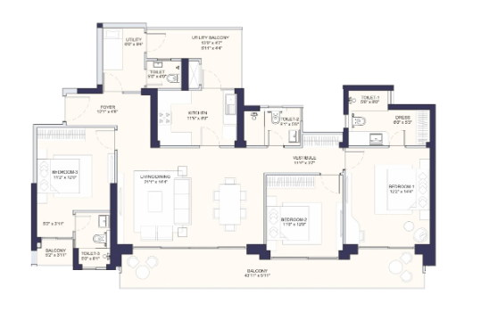 1995 Sq.Ft 